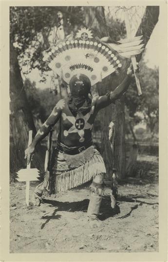(NATIVE AMERICANS--TAYLOR AND WILLIS) A suite of approximately 65 real photo postcards depicting Southwestern tribes.